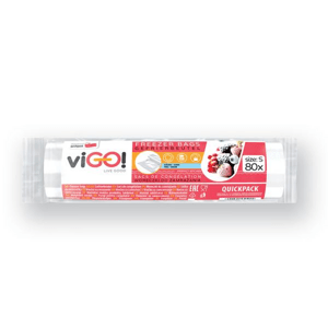 viGO! Sáčky do mrazničky 2l 80 ks