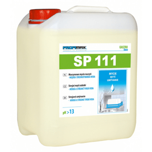 PROFIMAX SP 111 strojní mytí nádobí do profi myček nádobí - měkká a středně tvrdá voda 5L