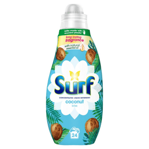 Surf koncentrovaný univerzální prací gel vůně Cocconut Bliss 24PD